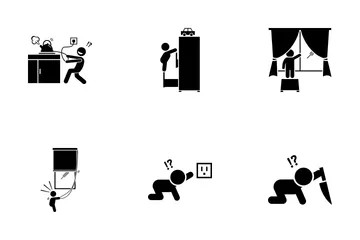 Situations accidentelles Pack d'Icônes