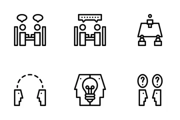 Sitzung teilen Symbolpack