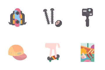 Skateboard Icon Pack