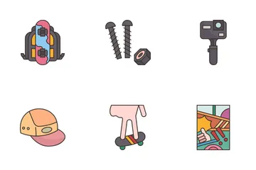 Skateboard Icon Pack