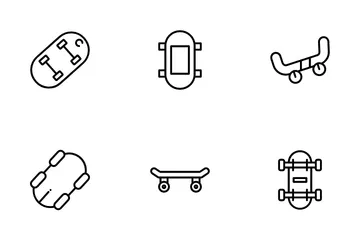 Skateboard Icon Pack