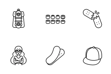 Skateboard Icon Pack