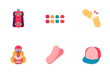 Skateboard Icon Pack