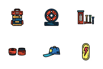 Skateboard Icon Pack