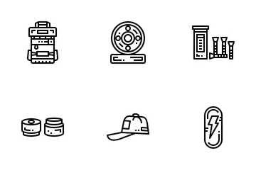 Skateboard Icon Pack