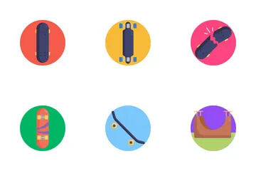 Skateboarding Icon Pack