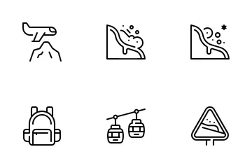 Ski Rersort Icon Pack