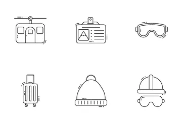 Ski Resort Icon Pack