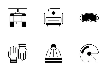 Ski Resort Icon Pack