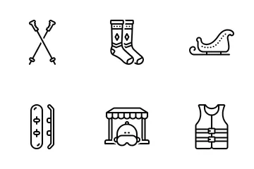 Ski Sport Icon Pack