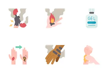 Skin Burn Icon Pack