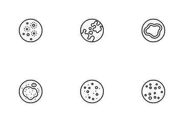 Skin Disease Symptom Icon Pack