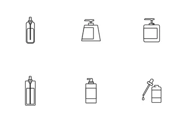 Skincare Package Icon Pack