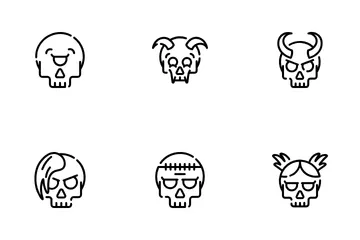 Skulls Icon Pack