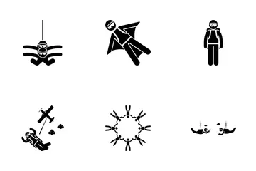 Skydiving Icon Pack