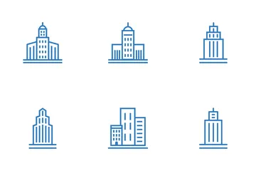 Skyscrapers Icon Pack