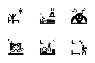 Sleepless Night Icon Pack