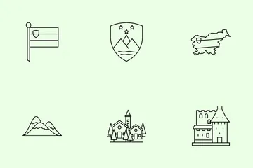 Slovenia Culture Icon Pack