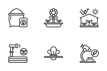 Smart Agriculture Icon Pack