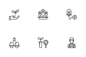 Smart Agriculture Icon Pack