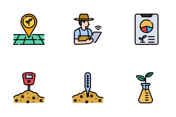 Smart Farming Icon Pack