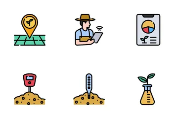 Smart Farming Icon Pack