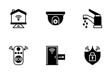 Smart Home And Technology Icon Pack
