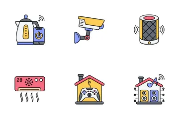 Smart Home And Technology Icon Pack