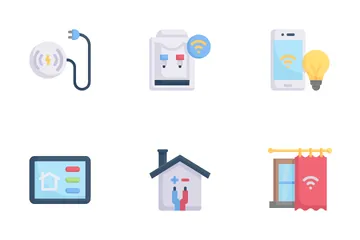 Smart Home Flat Icon Pack