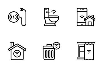 Smart Home Line Icon Pack