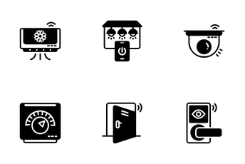 Smart Home Technology Icon Pack