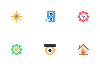 Smart Home Technology Icon Pack