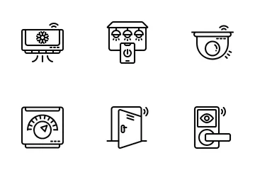 Smart Home Technology Icon Pack