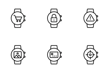 Smart Watch Vol-4 Icon Pack