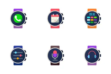 Smart Watch Vol-4 Icon Pack