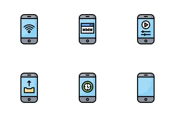 Smartphone Applications Icon Pack