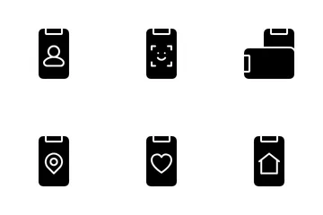 Smartphone Features Icon Pack