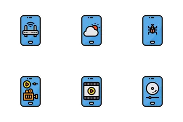 Smartphone Technology Icon Pack