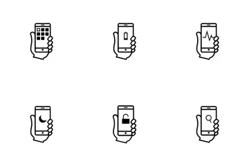 Smartphone Usablity - Outline Icon Pack