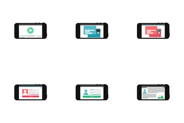 Smartphone Web Templates Icons Pack Icon Pack