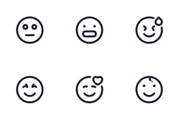 Smile Emoji Icon Pack