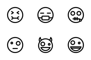 Smiley et les gens Vol 2 Pack d'Icônes