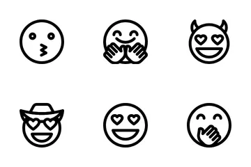 Smiley y gente vol 1 Paquete de Iconos