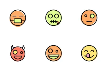 Smiley y gente vol 2 Paquete de Iconos