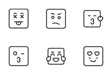 Smileys And Emojis Icon Pack