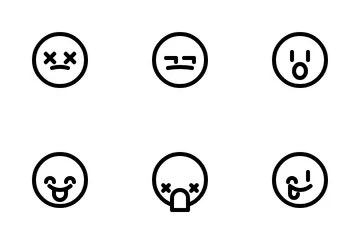 Smileys et émojis Pack d'Icônes