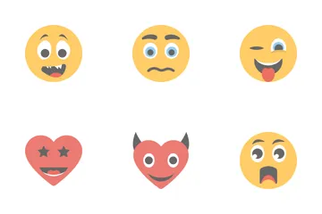 Smileys Flat Icons 2 Icon Pack