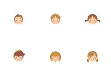 Smiling Kids Icon Pack