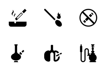 Smoking - Solid Icon Pack