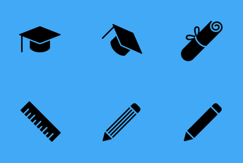 Smoothfill Education Icon Pack